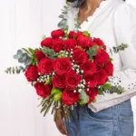 25 LUXE Red Rose Bouquet